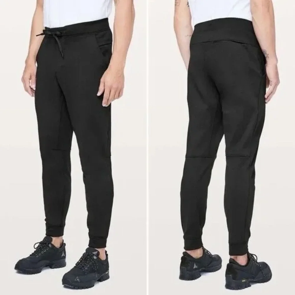 Lululemon Men's City Sweat Jogger Black Drawstring Waist Size XS 29